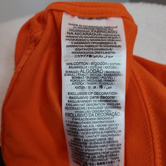 Men's Syracuse University Orange T-shirt Size Medium - Picture 7 of 7